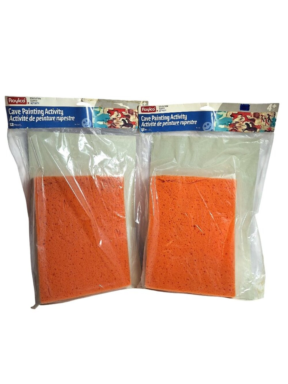 Cave Painting Activity Kit Kids 4+ Materials For 24 Projects Roylco 2 Sets